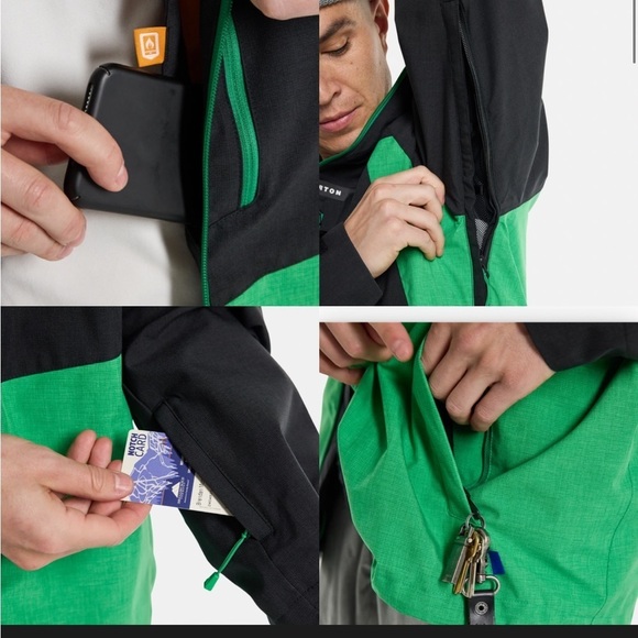 Men's Burton Lodgepole 2L Jacket - Picture 8 of 11